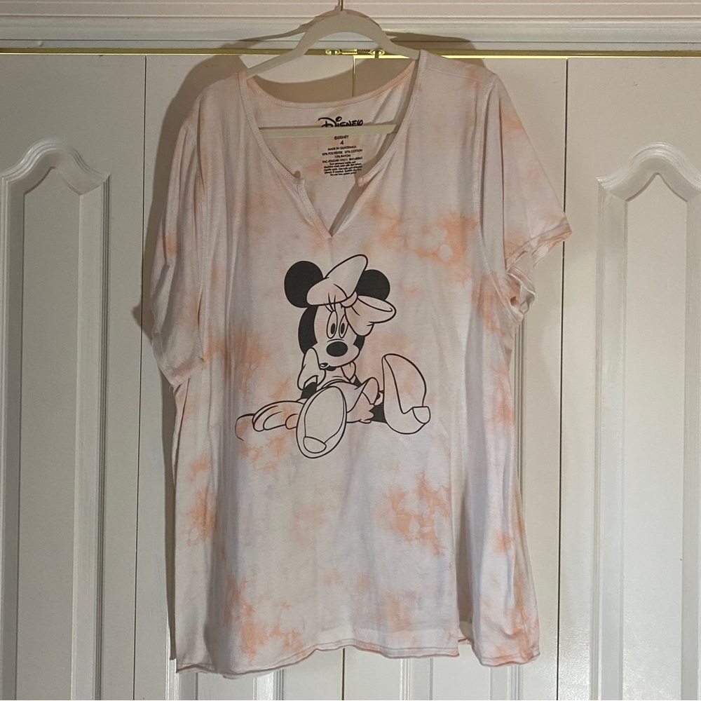 Disney Minnie Mouse T-shirt from Torrid - Pink Tie Dye